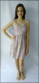 Vestido Costas Amarradas - Rosa