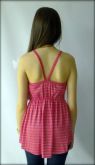 Blusinha Listras Dourada e Prata