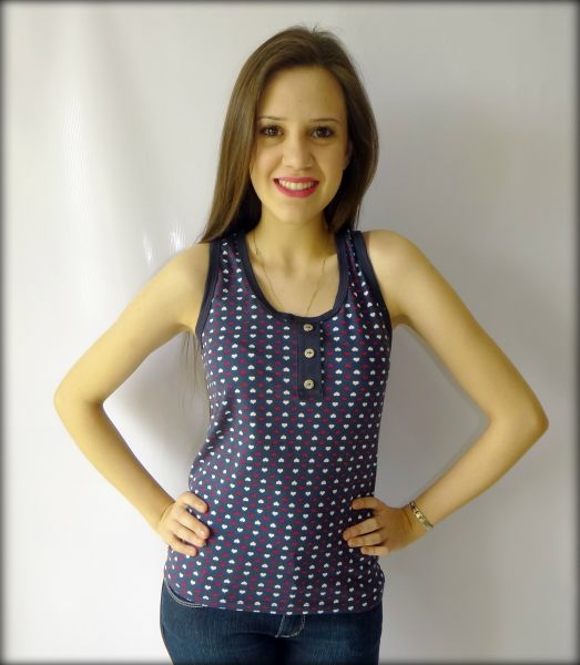 Blusinha Corações