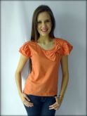 Blusinha com Laço Laranja