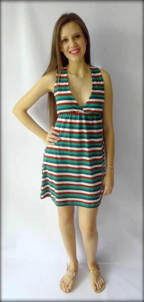 Vestido Listrado